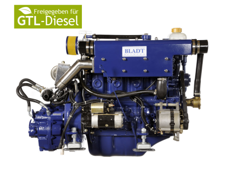 58 PS Schiffsdiesel Innenborder - Bladt Diesel