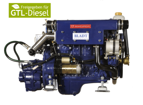 37 PS Schiffsdiesel Innenborder - Bladt Diesel